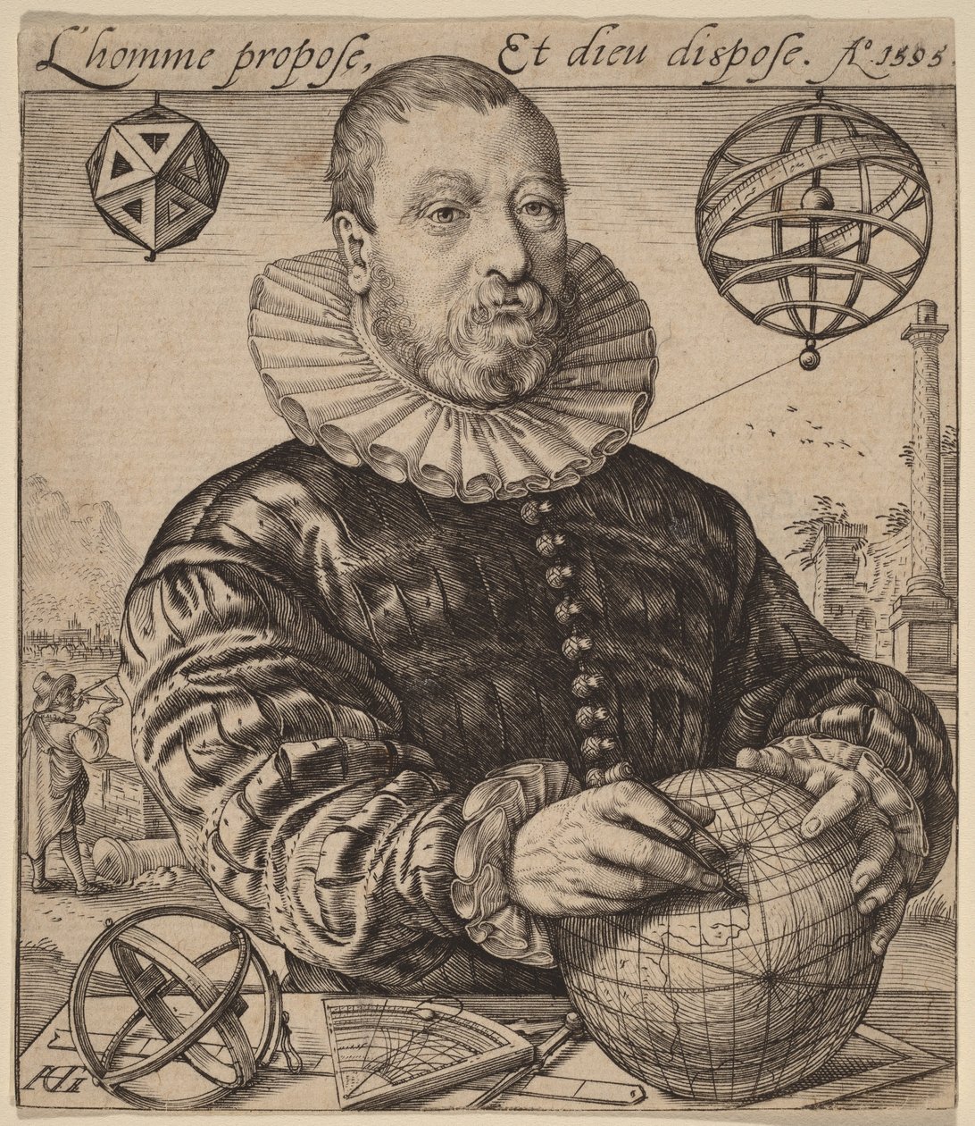 Nicolaus Petri van Deventer de Hendrick Goltzius