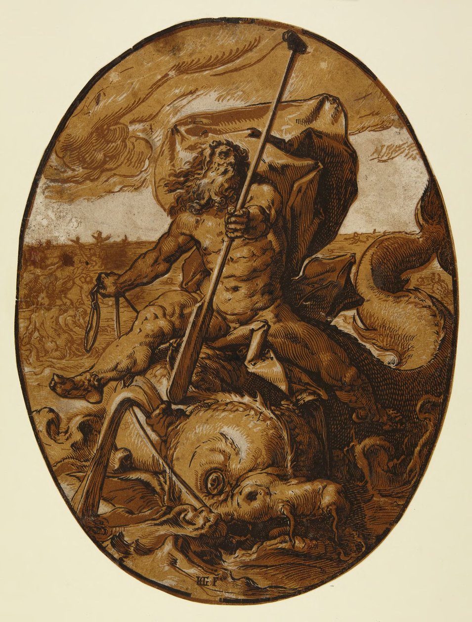 Océano de Hendrick Goltzius