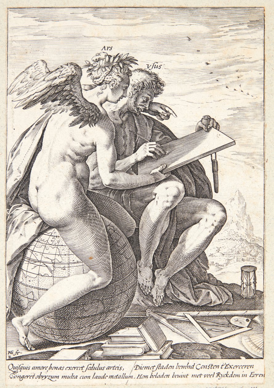 Ejercicio y arte de Hendrick Goltzius