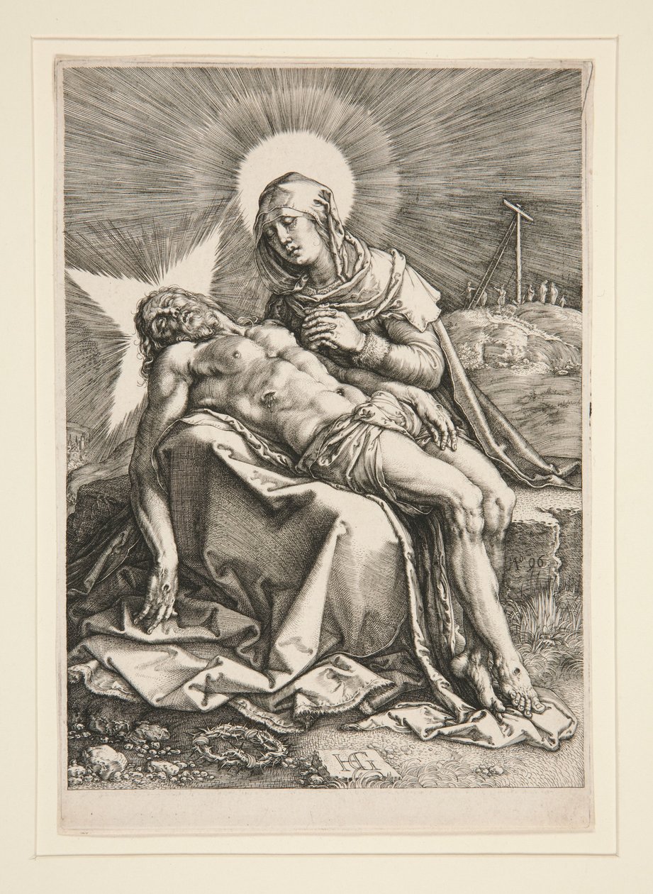 Piedad de Hendrick Goltzius