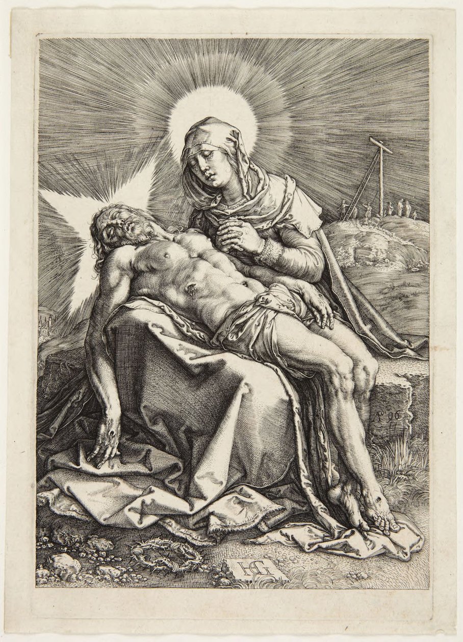 Piedad de Hendrick Goltzius