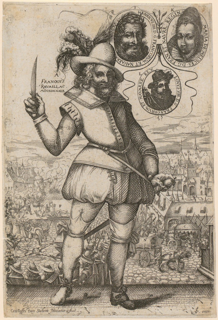 Plutón, lámina 3 de la serie "Ocho divinidades antiguas" de Hendrick Goltzius