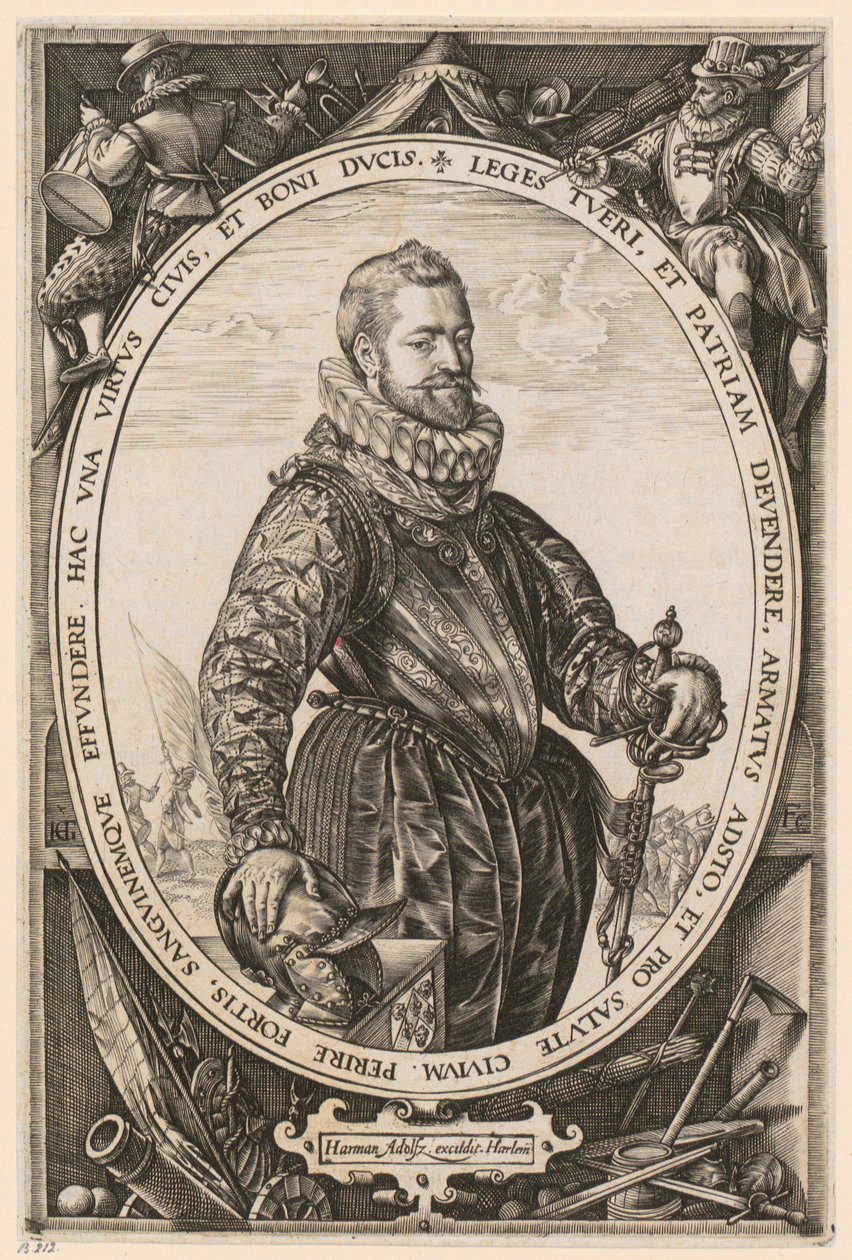 Retrato de Jaques de la Faille de Hendrick Goltzius
