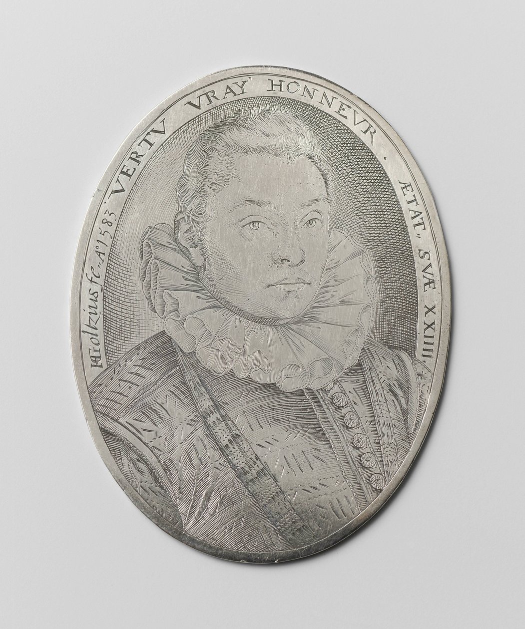 Retrato de un hombre de 24 años de Hendrick Goltzius