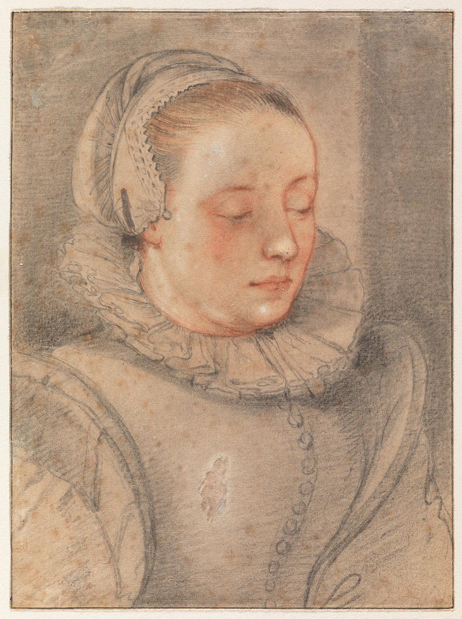 Retrato de una joven de Hendrick Goltzius