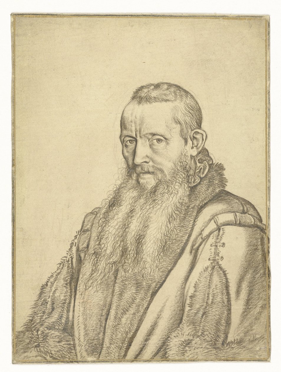 Retrato de un teólogo de Hendrick Goltzius
