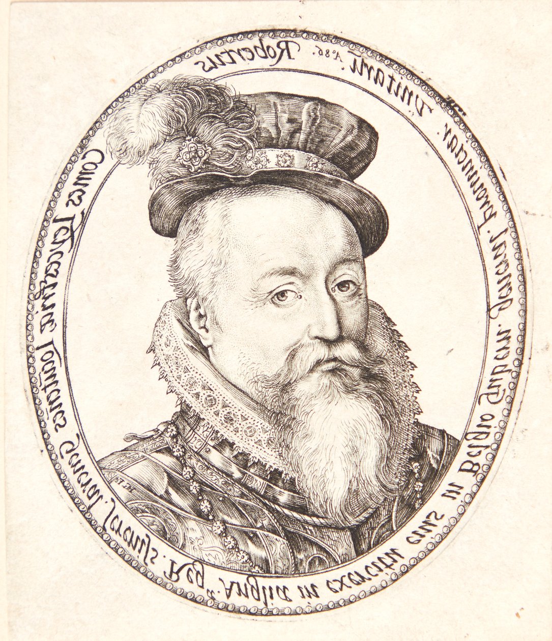 Robert Dudley, conde de Leicester de Hendrick Goltzius