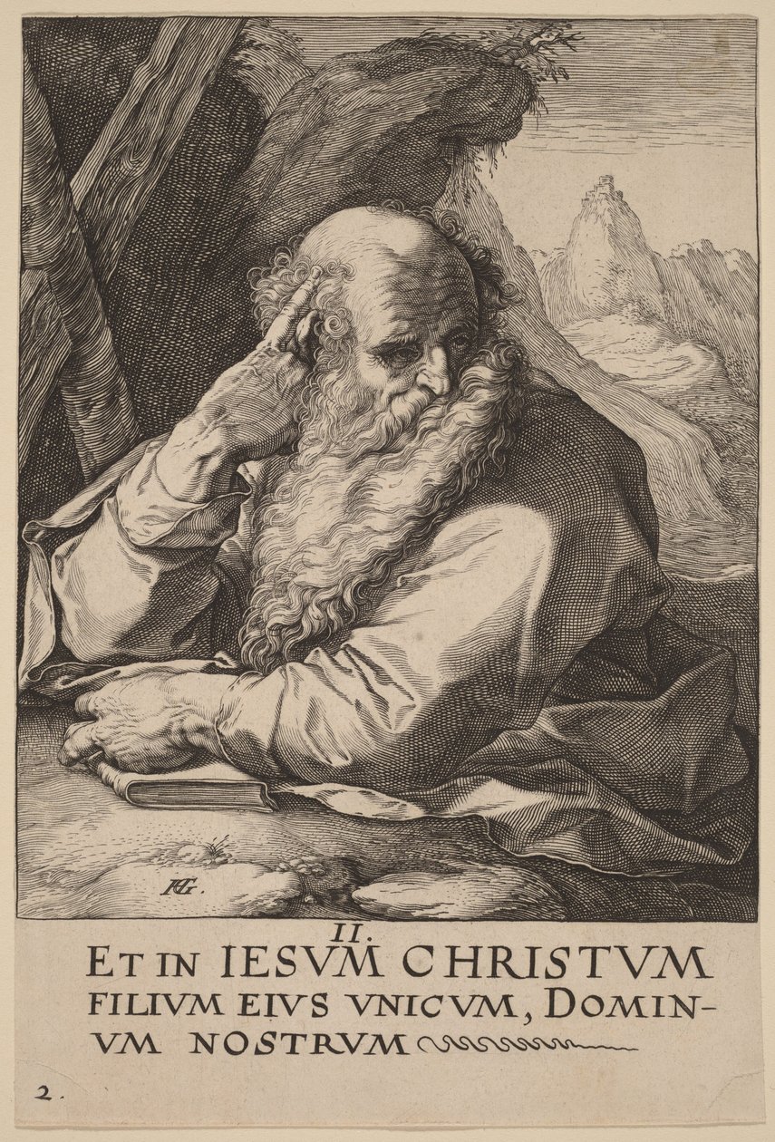 San Andrés de Hendrick Goltzius
