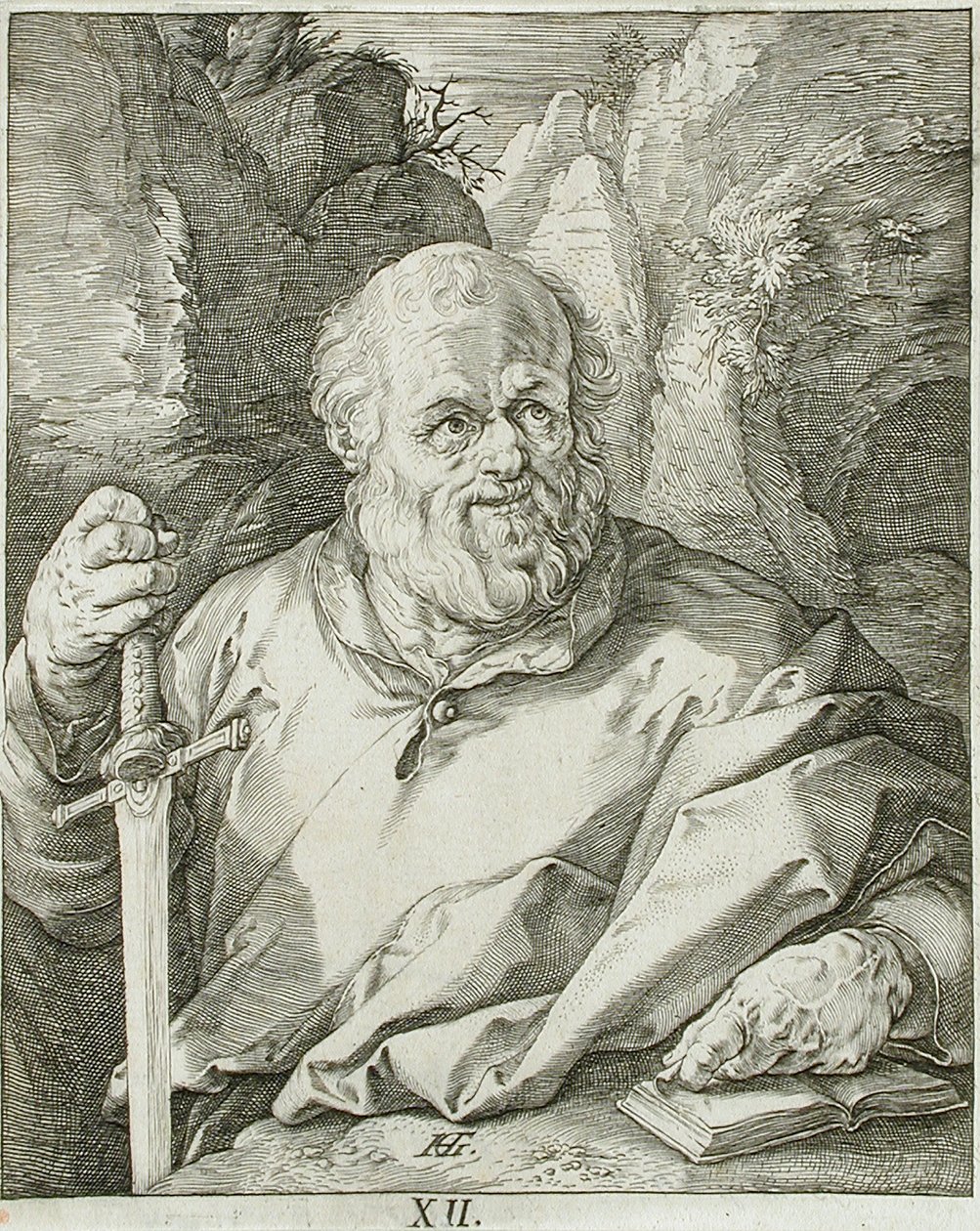 San Matías de Hendrick Goltzius