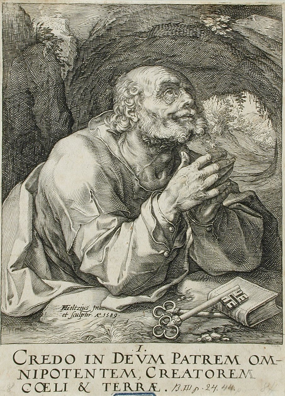 San Pedro de Hendrick Goltzius