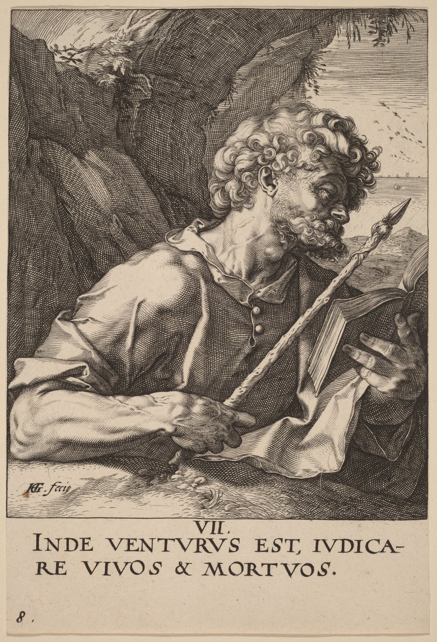 Santo Tomás de Hendrick Goltzius