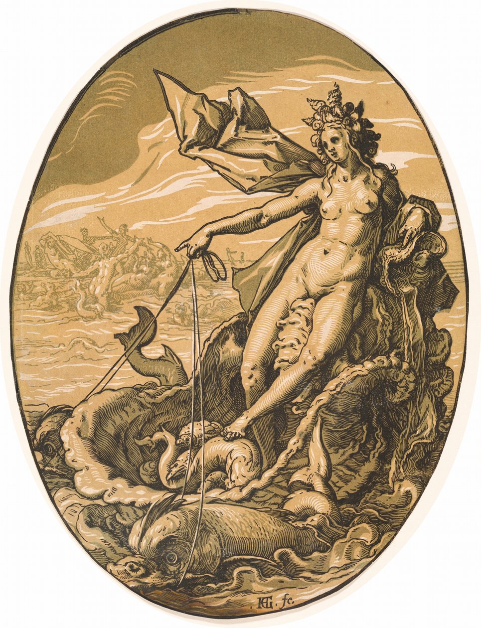Tetis de Hendrick Goltzius