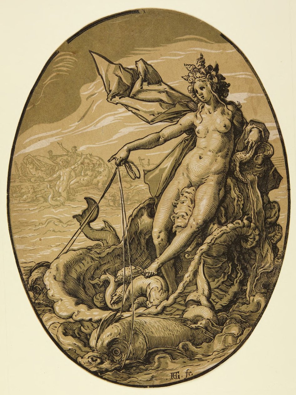 Tetis de Hendrick Goltzius