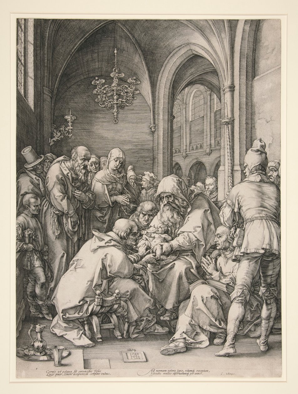 la circuncisión de Hendrick Goltzius