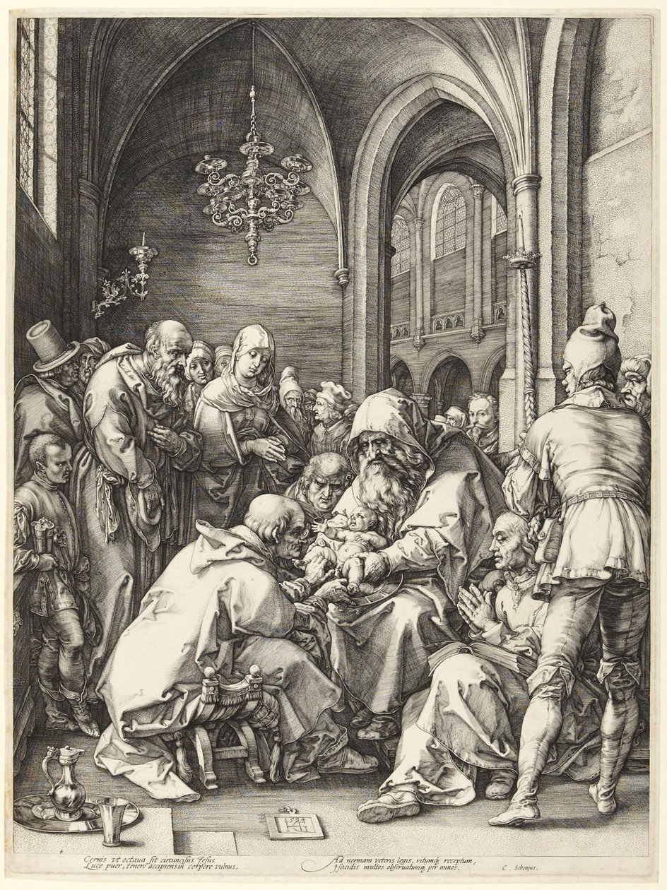La circuncisión de Hendrick Goltzius