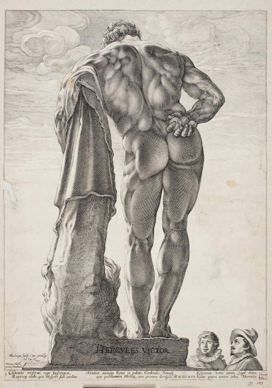 El Hércules Farnesio de Hendrick Goltzius