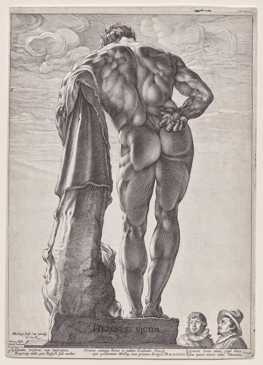 El Hércules de Farnesa de Hendrick Goltzius