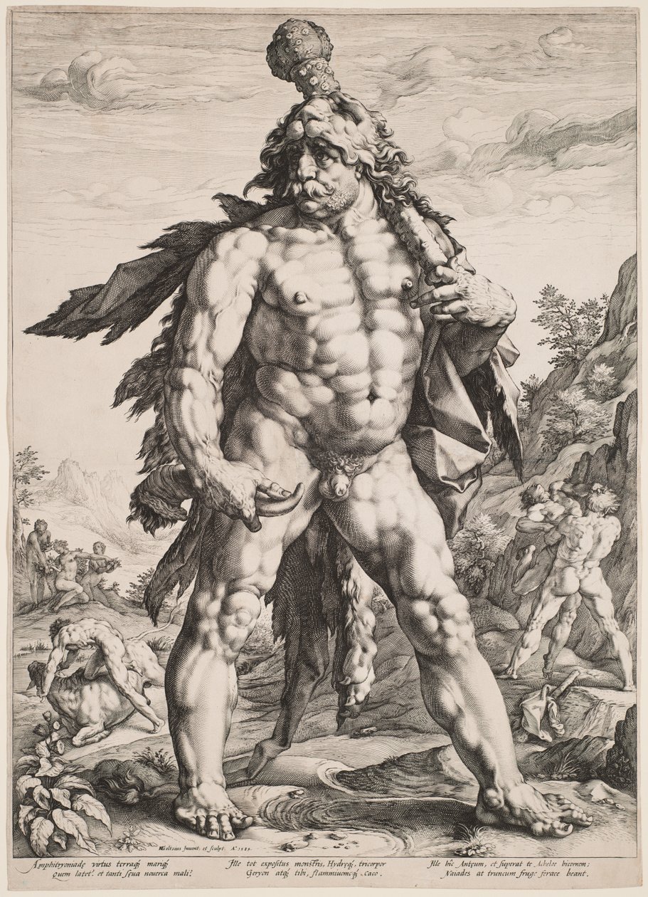 El gran Hércules de Hendrick Goltzius