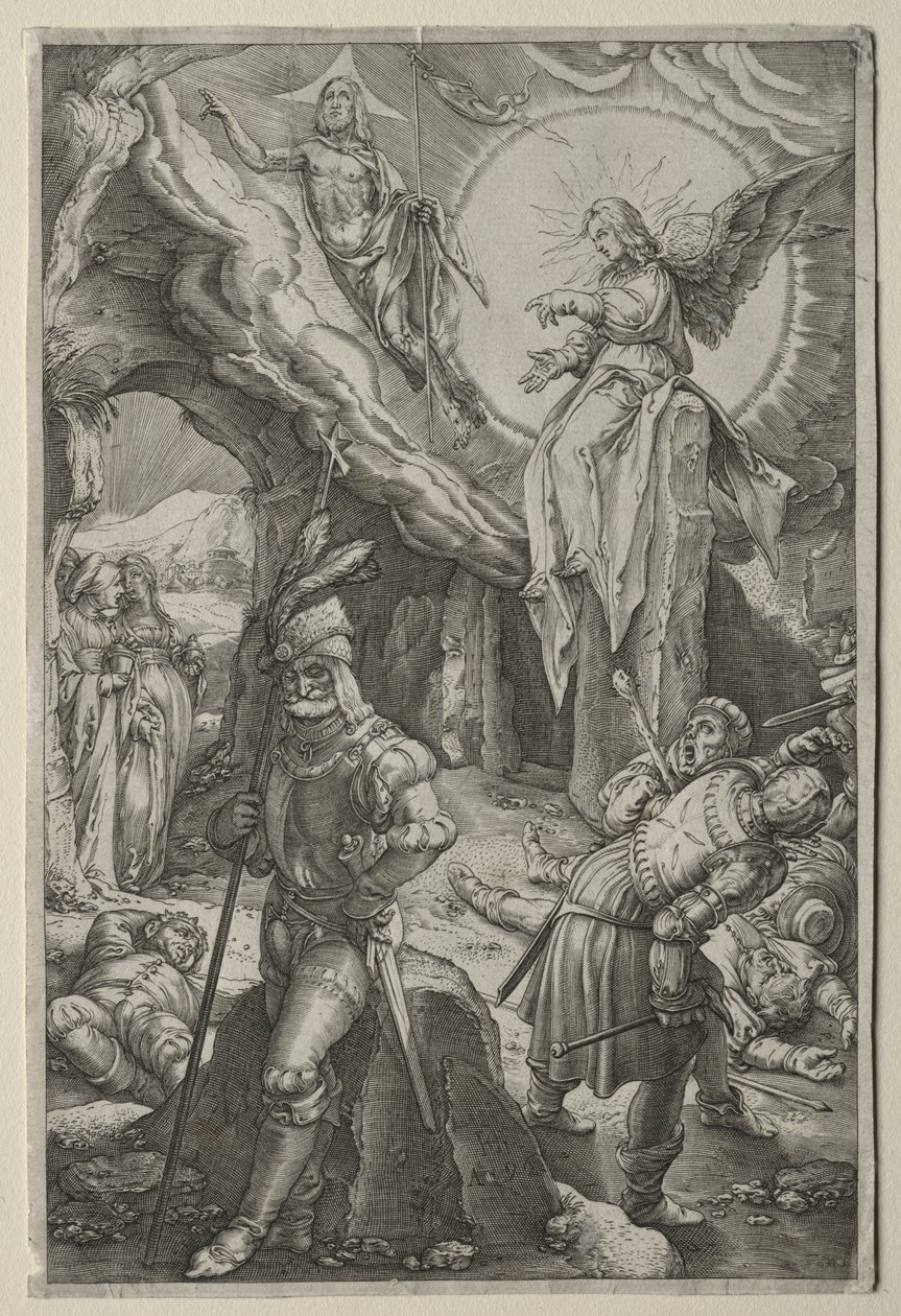 La Pasión: La resurrección de Hendrick Goltzius