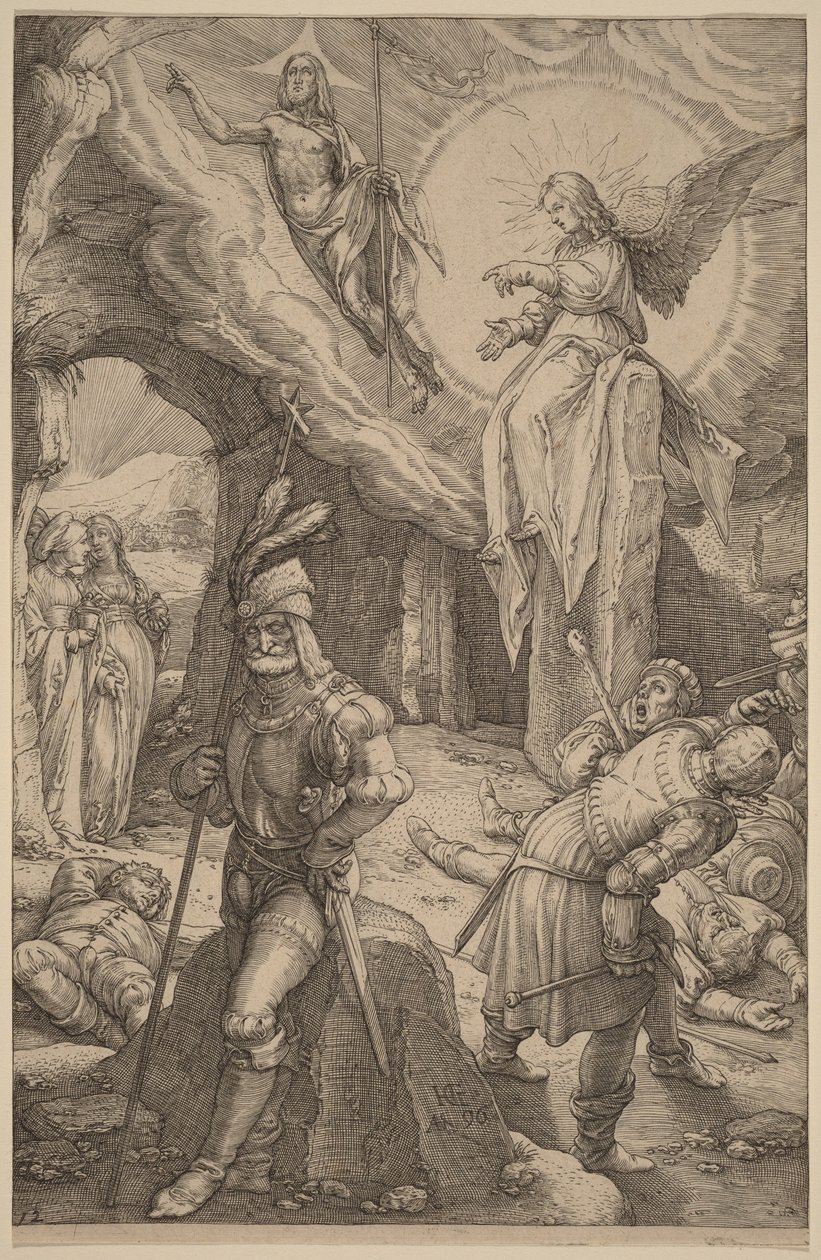 La Resurrección de Hendrick Goltzius