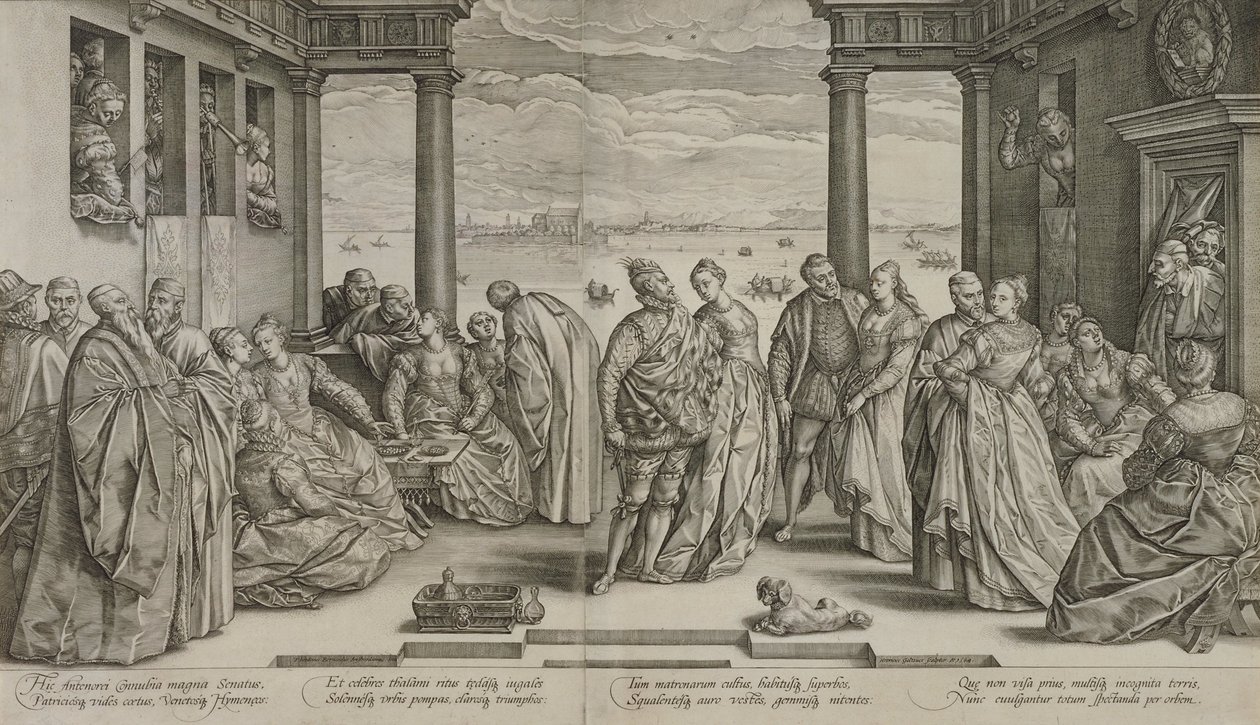 La boda veneciana de Hendrick Goltzius