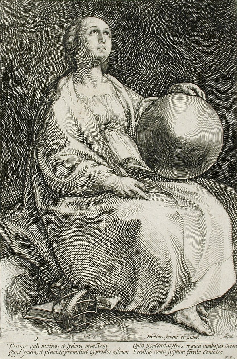 Urania de Hendrick Goltzius