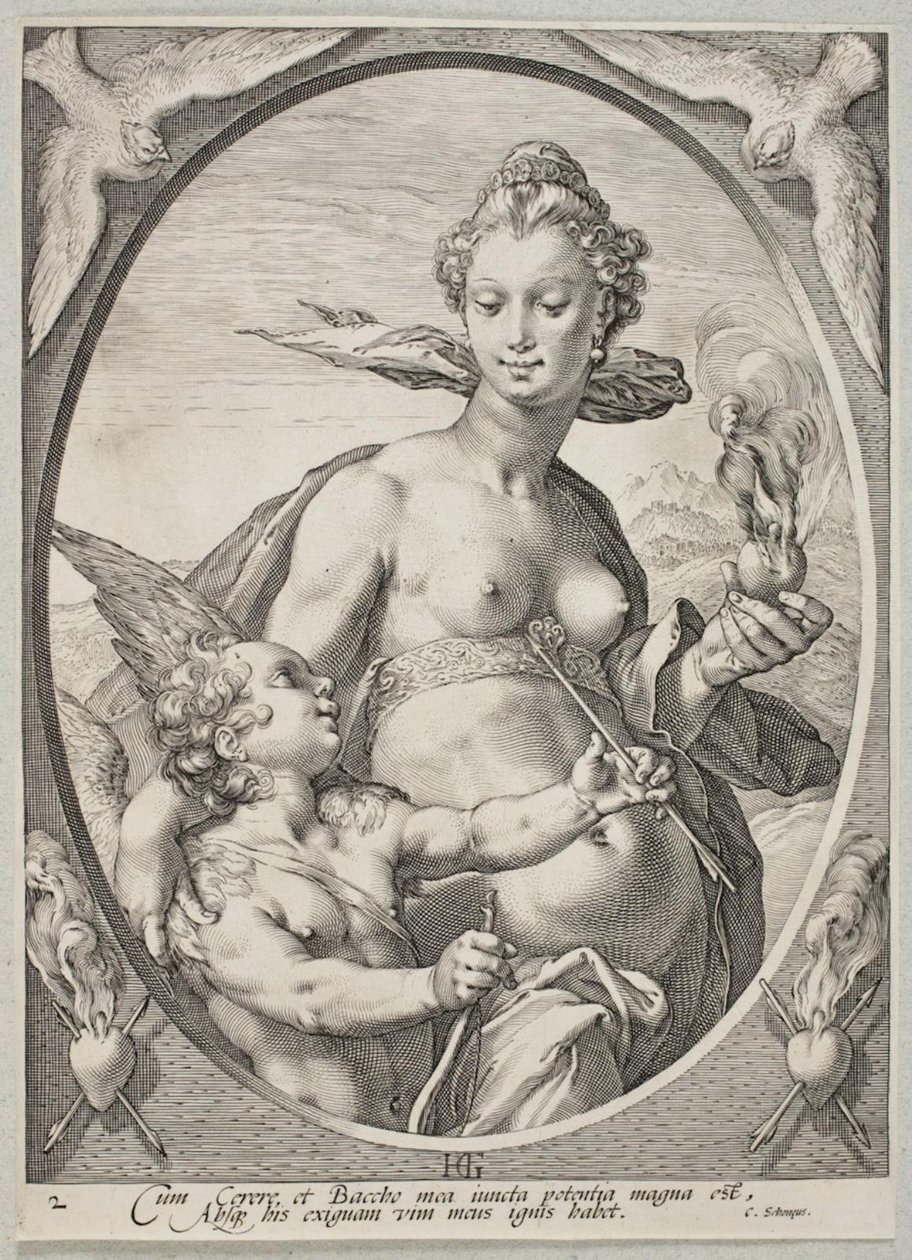 Venus de Hendrick Goltzius