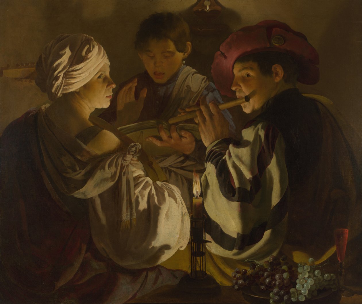 El Concierto, c. 1626 de Hendrick Jansz Terbrugghen