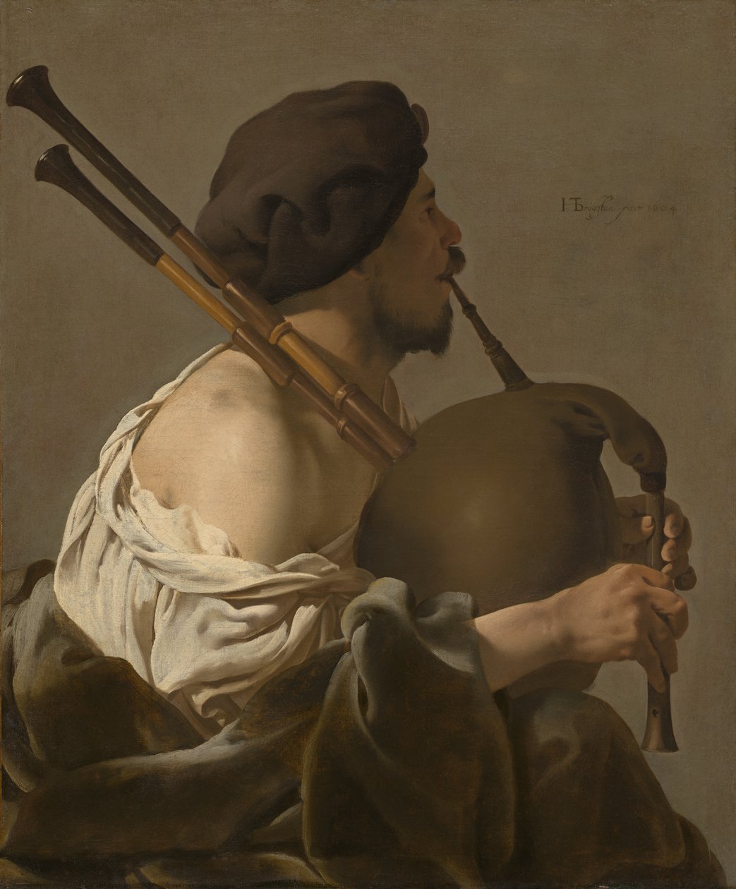 Tocador de Gaita de Hendrick ter Brugghen