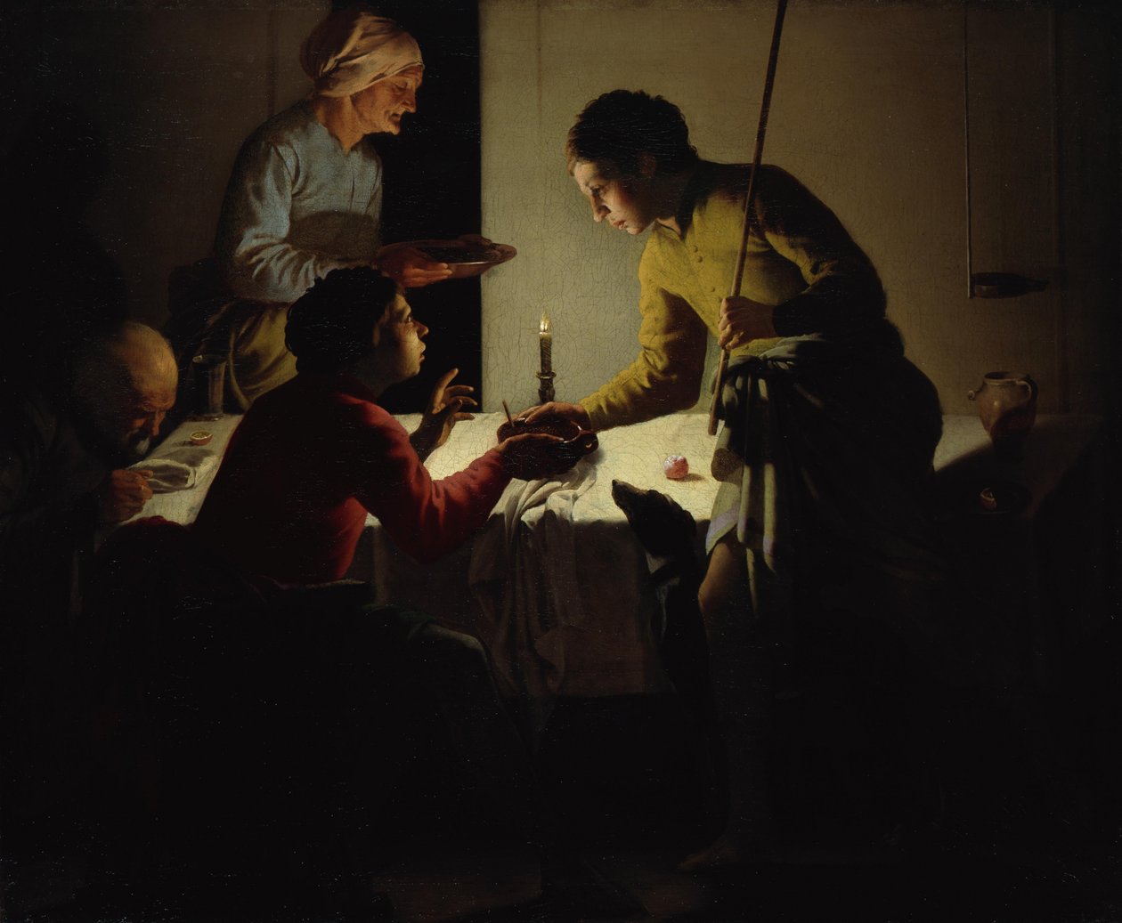 Esaú vende su primogenitura de Hendrick ter Brugghen