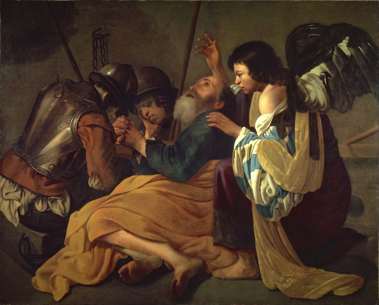 Liberación de San Pedro de Hendrick ter Brugghen