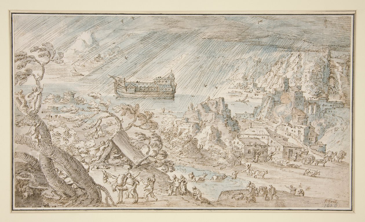 El diluvio de Hendrick van Cleve III