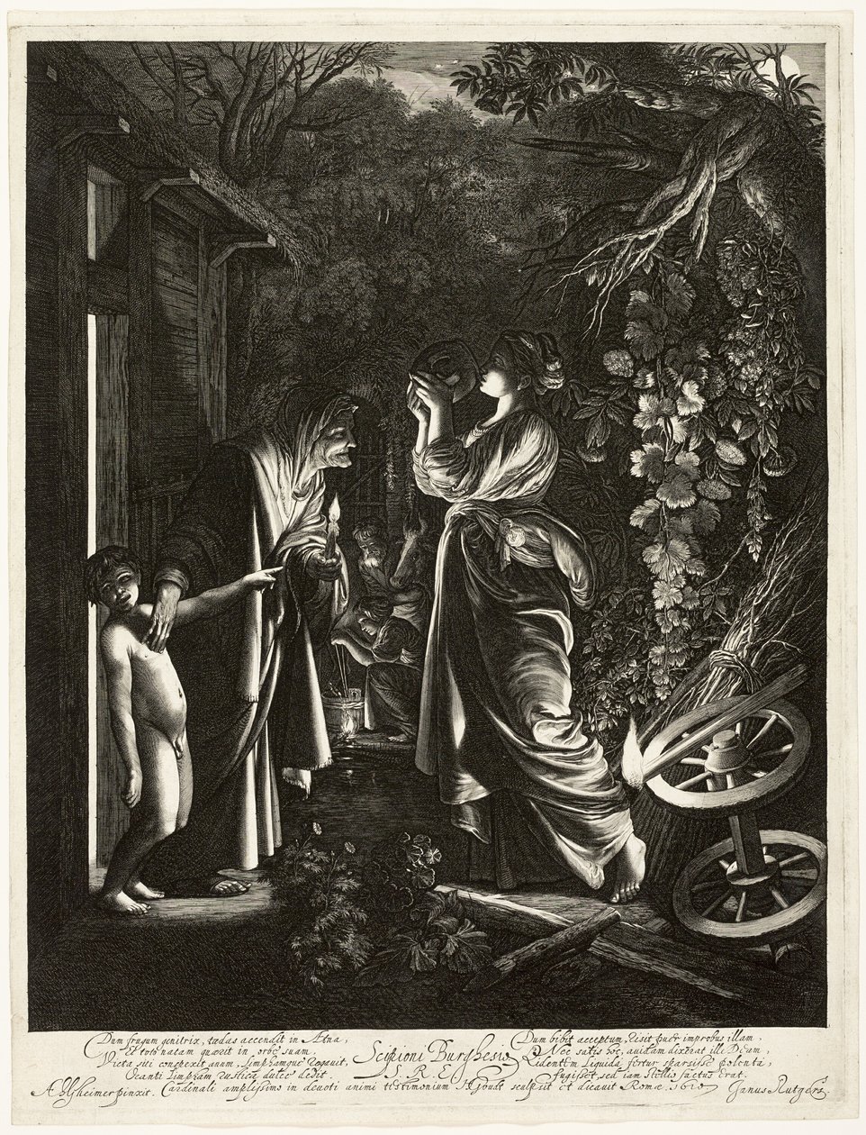 La burla de Ceres de Hendrick von Goudt