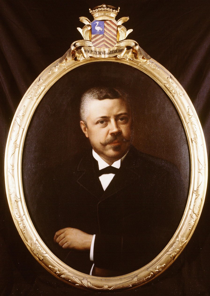 Retrato de jonkheer Willem Philip Teding van Berkhout (1851-1905), alcalde de Haarlemmerliede y Spaarnwoude de Hendrik Antoon Pothast