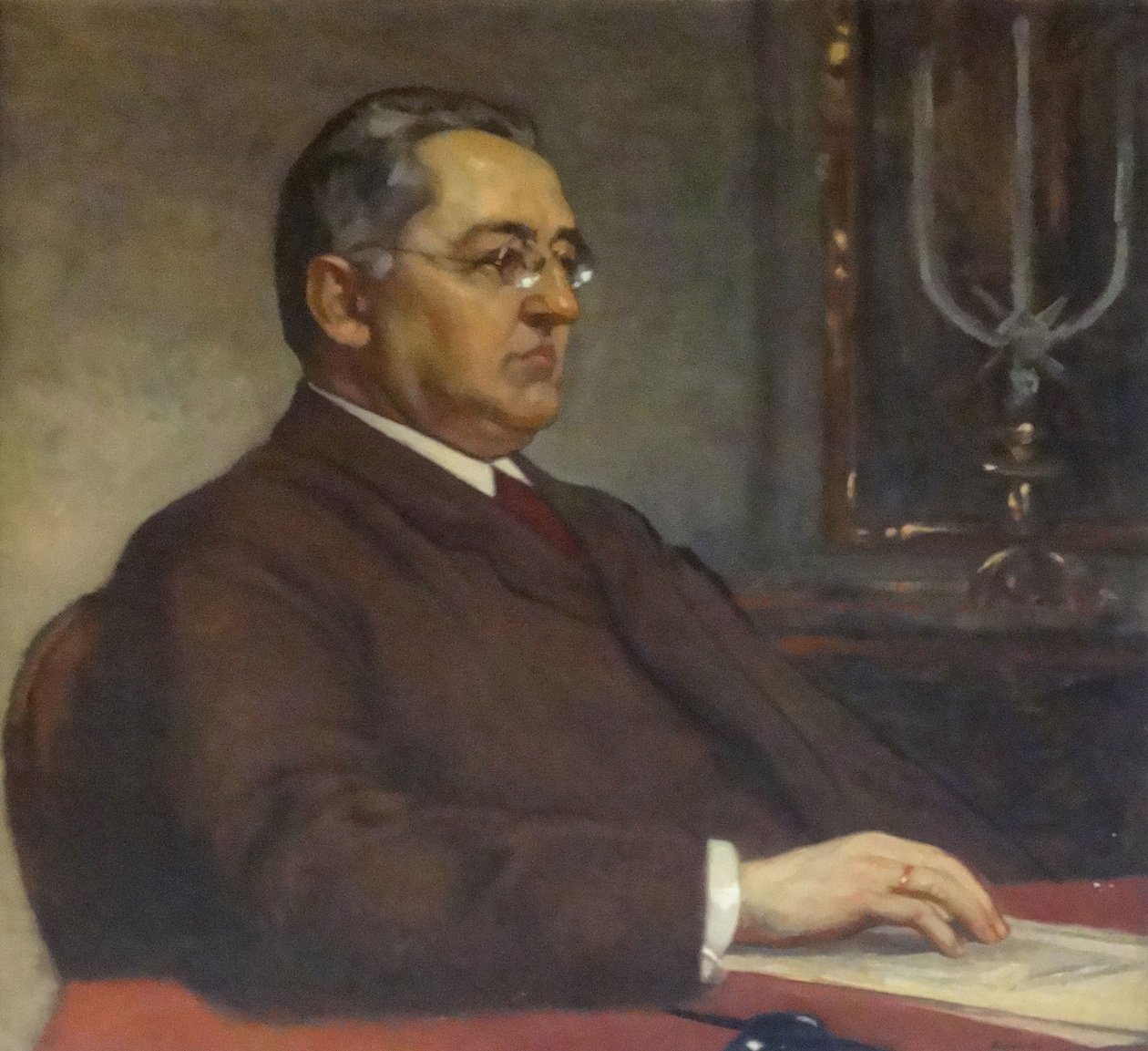 Retrato de Hendrik IJssel de Schepper (1844-1909) de Hendrik Haverman