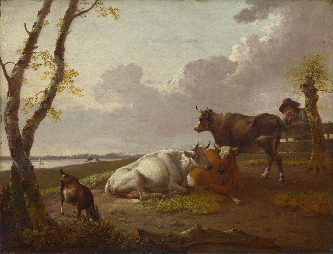 Ganado de Hendrik Willem Schweickhardt