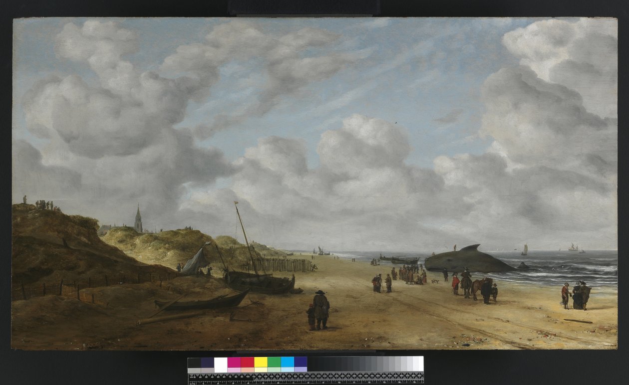 Vista de las arenas de Scheveningen, c.1630 de Hendrik van Anthonissen
