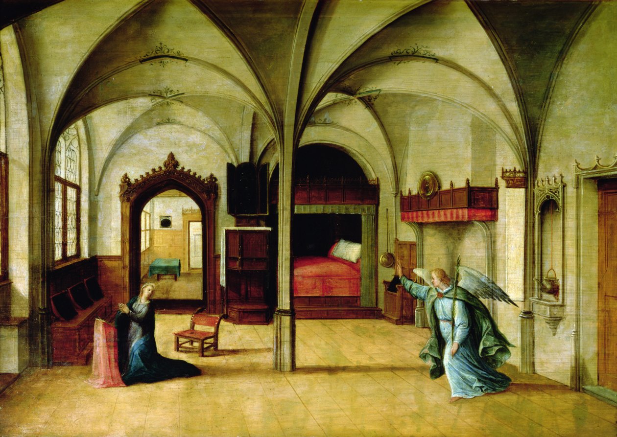 La Anunciación de Hendrik van Steenwyck