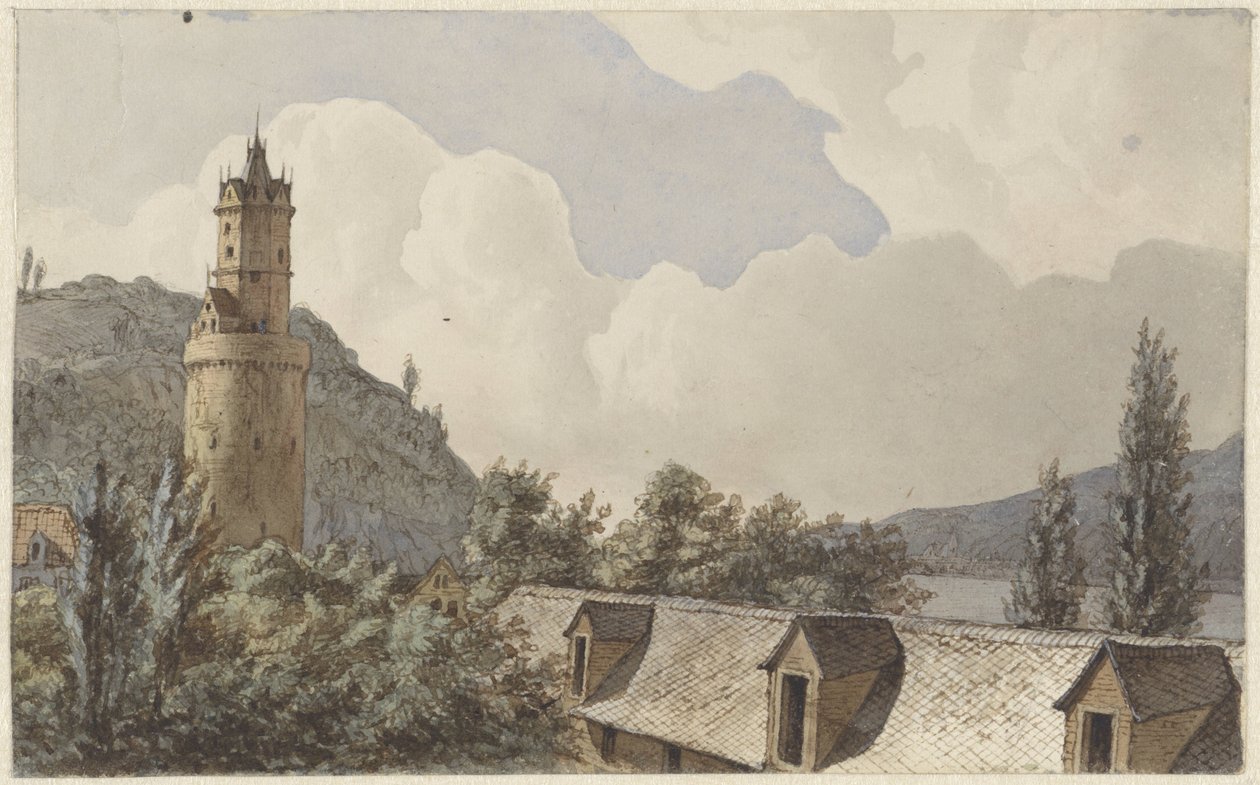 Vista sobre Andernach y el Rin de Hendrik Abraham Klinkhamer