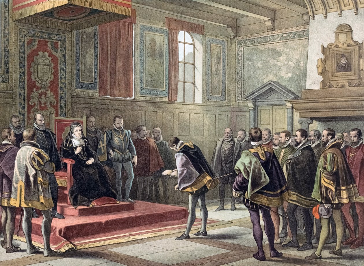 Compromiso o Pacto de los Nobles de Hendrik Albert van (after) Trigt