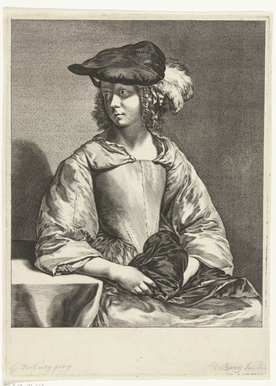 Joven con boina de Hendrik Bary