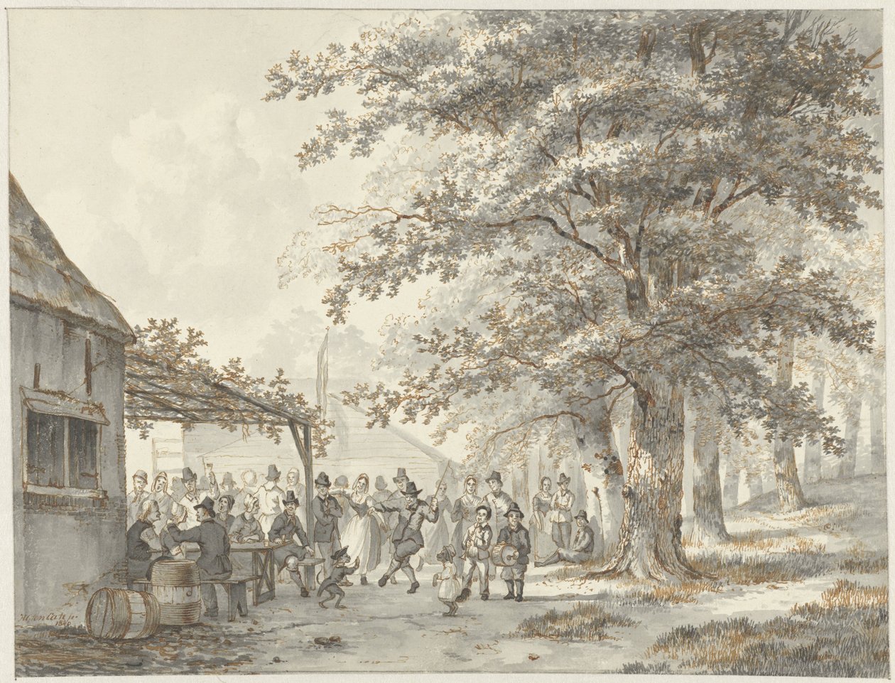 Fiesta del pueblo de Hendrik Gerrit ten Cate