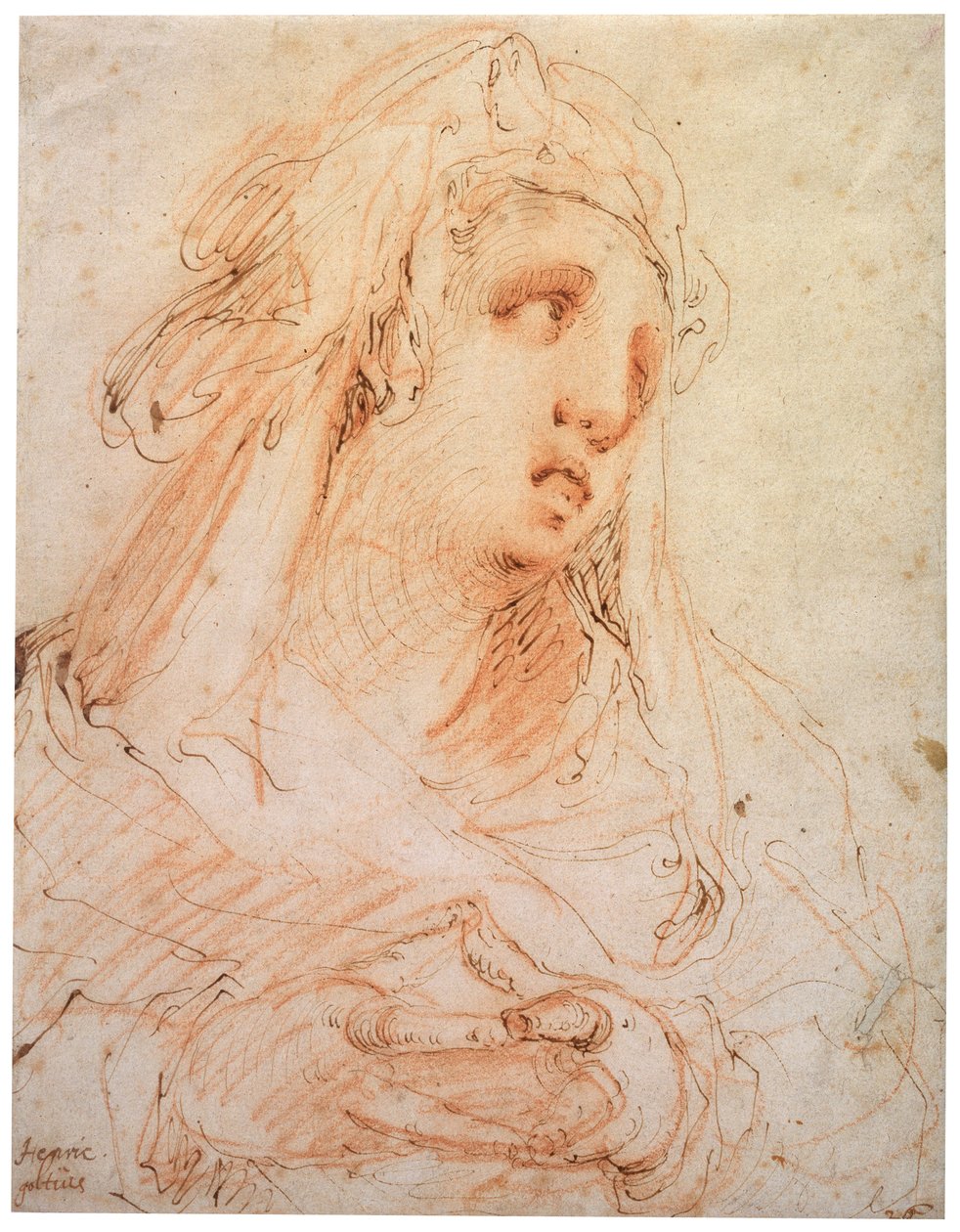 Una Joven María Magdalena de Hendrik Goltzius