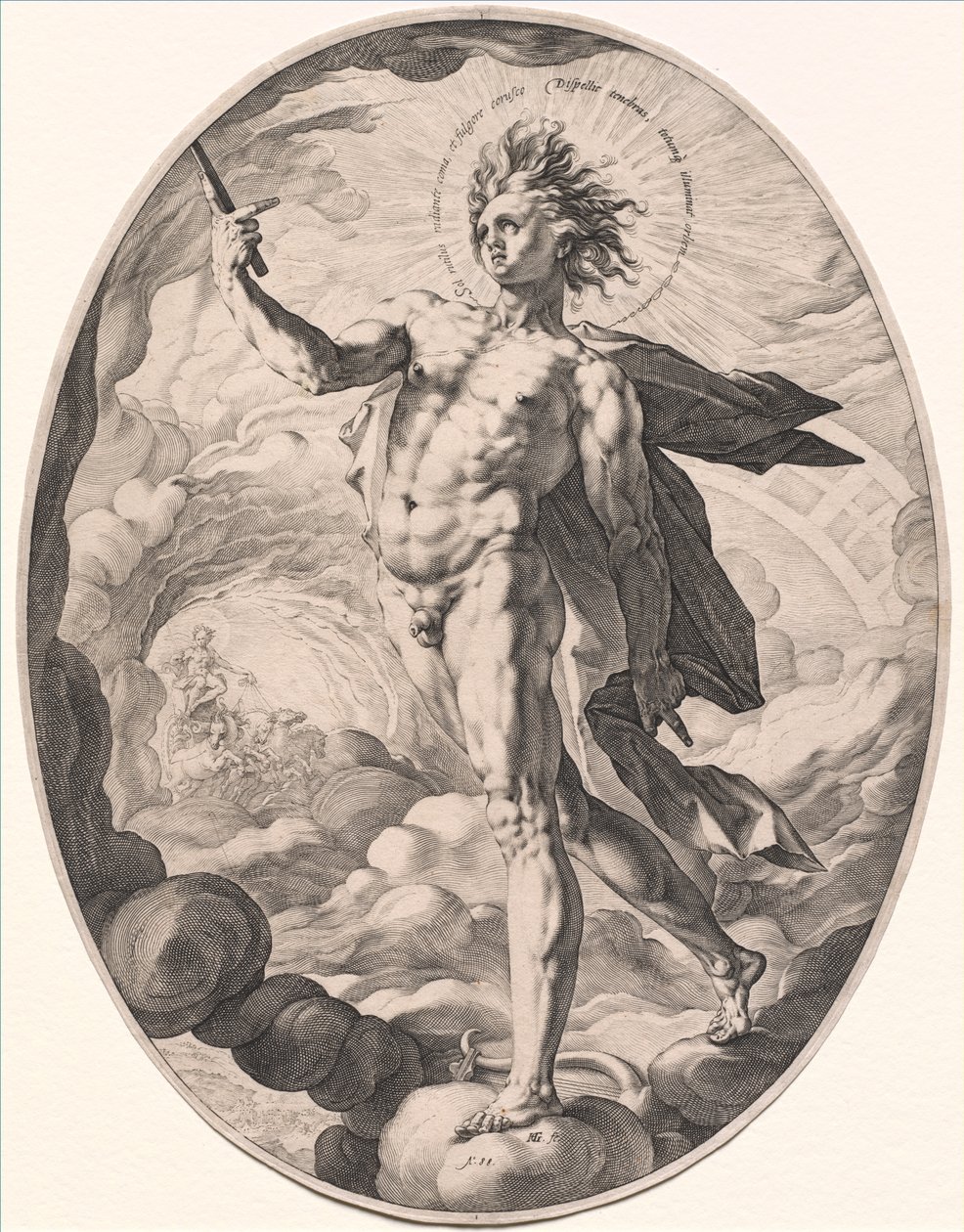 Apolo de Hendrik Goltzius