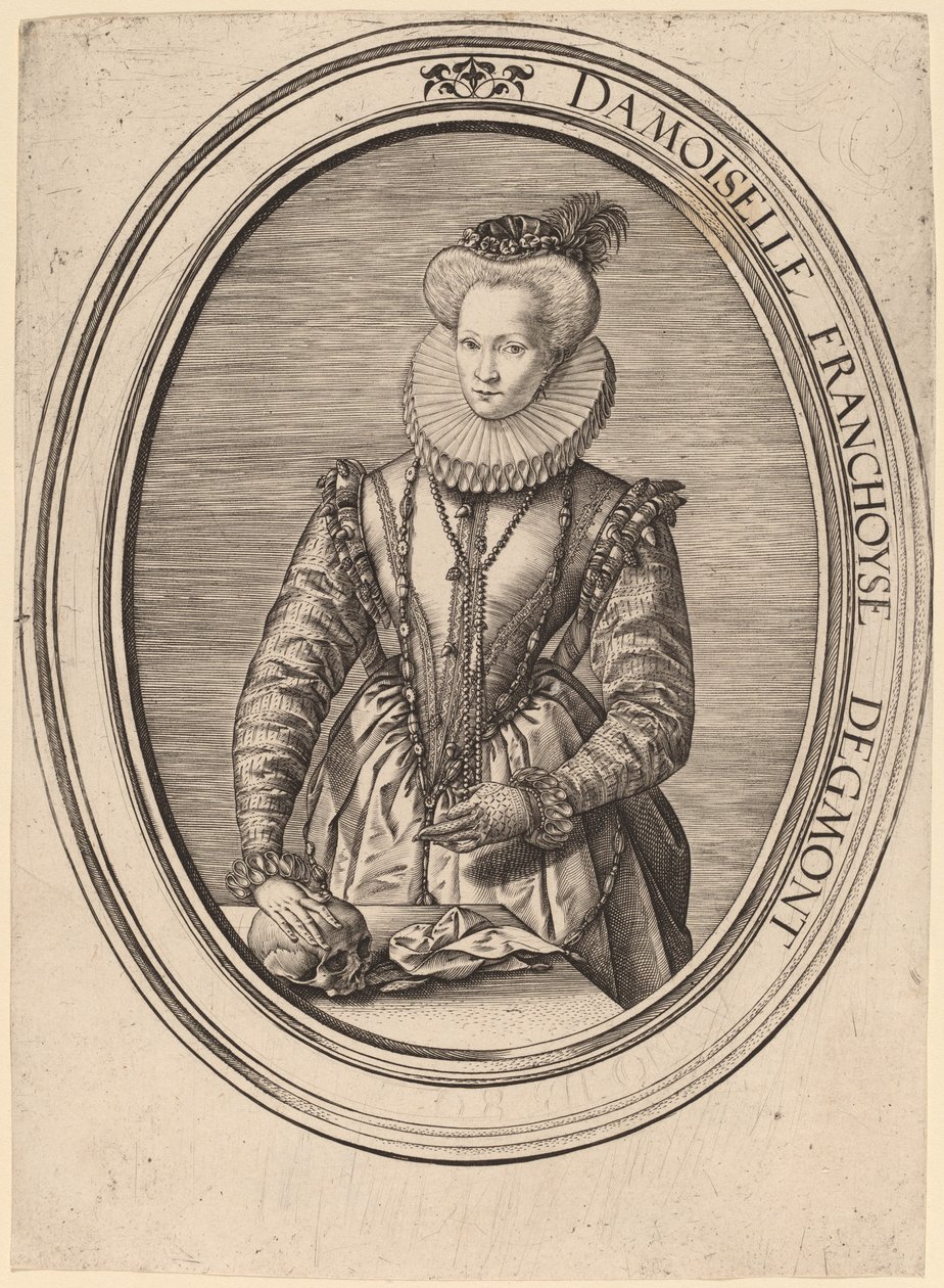 Françoise van Egmond de Hendrik Goltzius