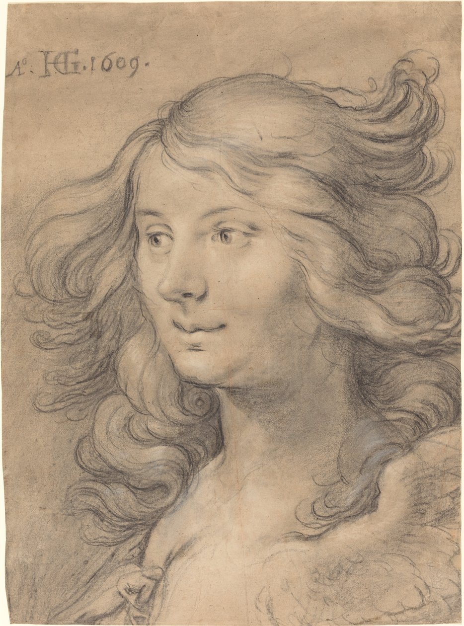 Cabeza de una sirena de Hendrik Goltzius