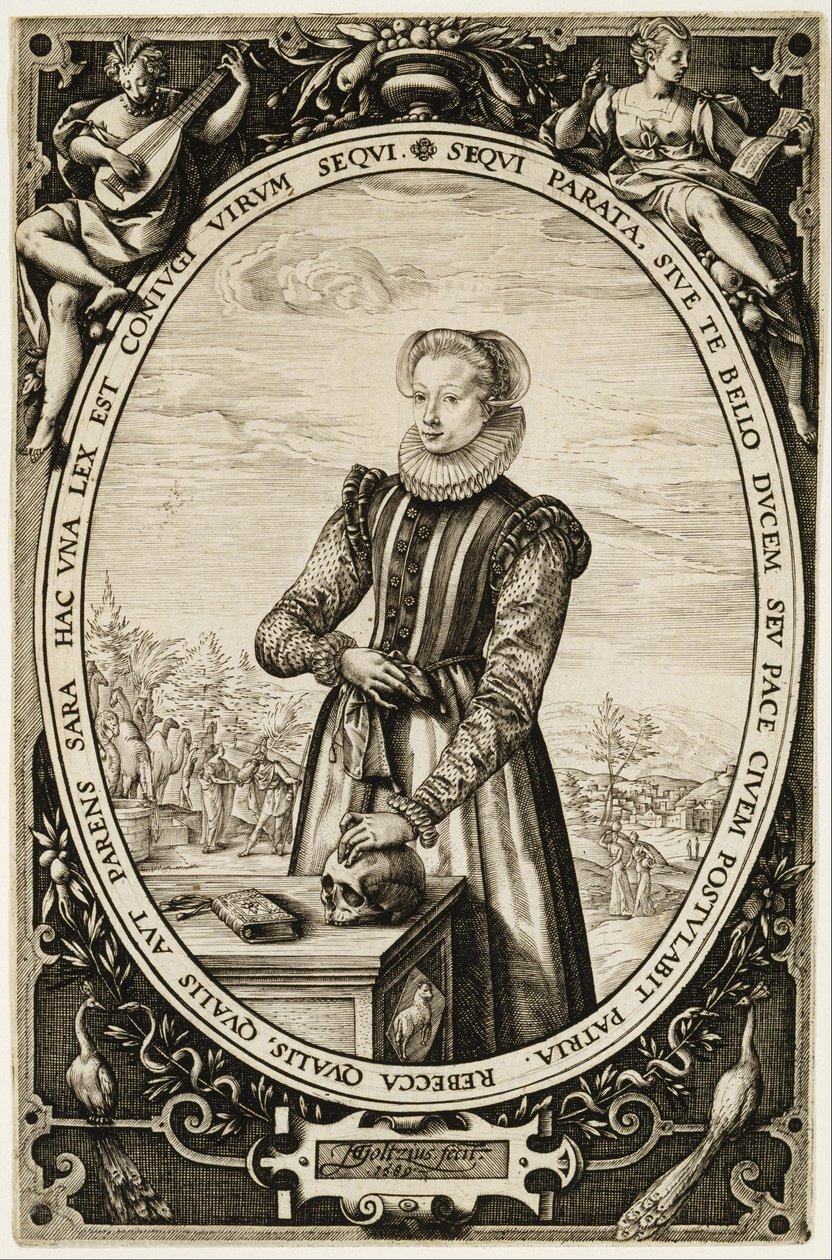 Josina Hamels de Hendrik Goltzius