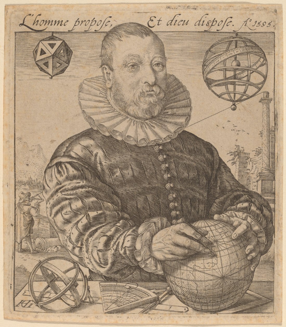 Nicolaus Petri van Deventer de Hendrik Goltzius