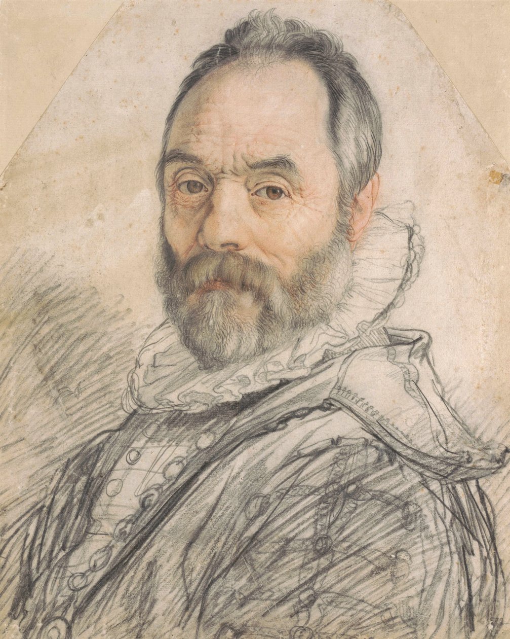 Retrato de Giovanni da Bologna 1529-1608, 1591 de Hendrik Goltzius