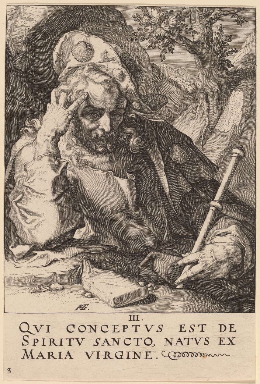San Santiago el Mayor de Hendrik Goltzius